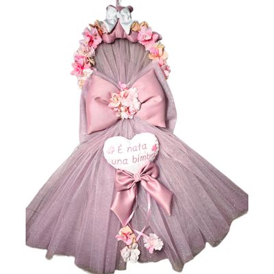 Fiocco Nascita Realizzato a Mano