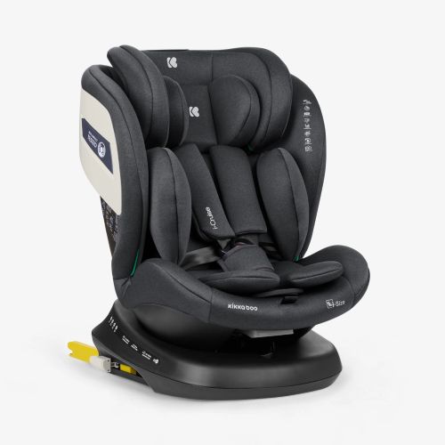 Seggiolino Auto i-Cruise, con Isofix e rotazione a 360°, dalla nascita fino a 12 anni, Dark Grey