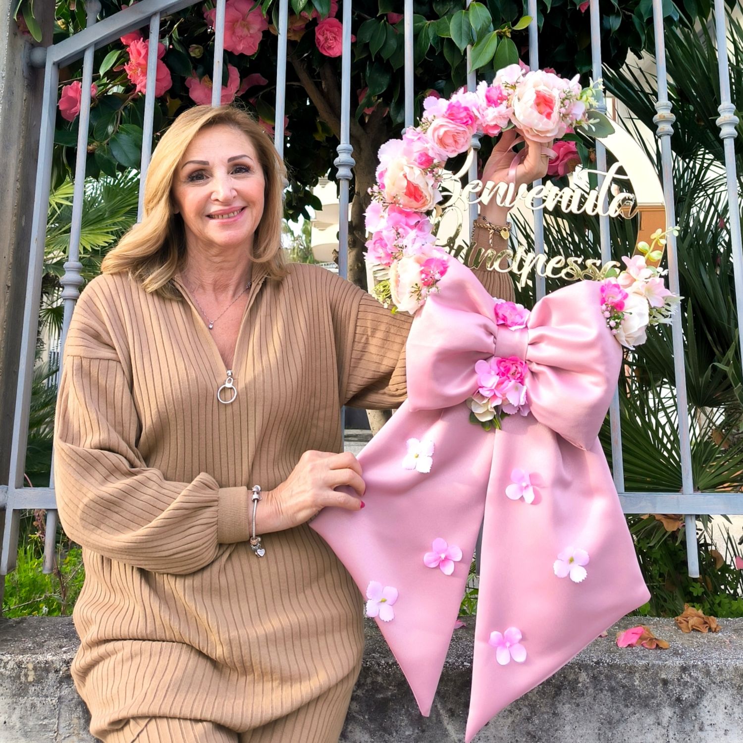 Fiocco Nascita Realizzato a Mano