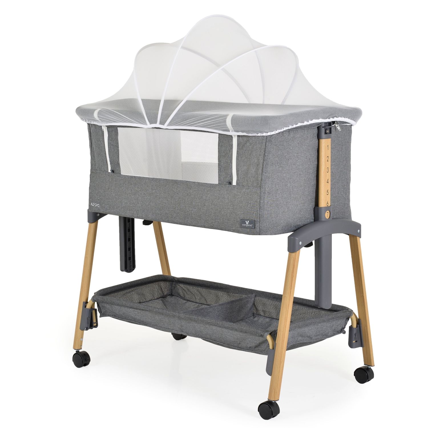 Culla Co-Sleeping Adoro Grey