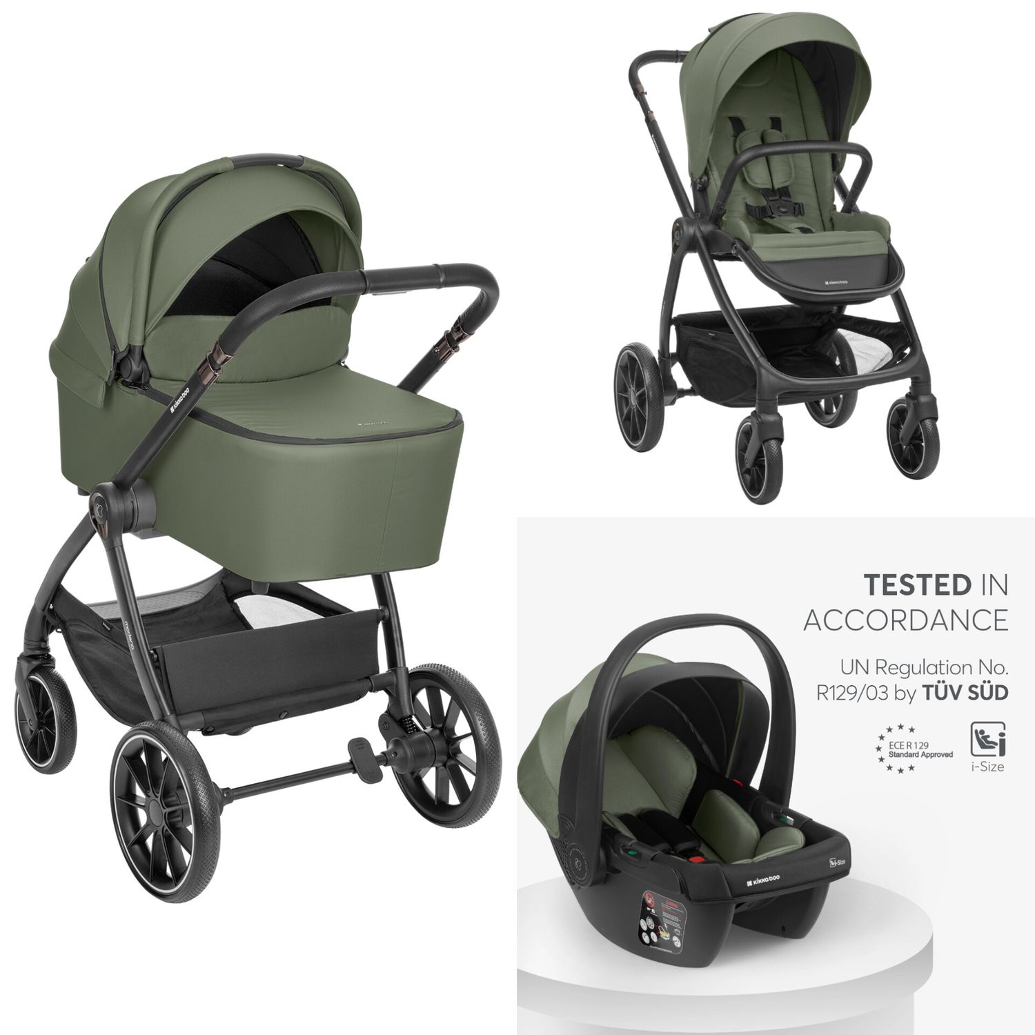 Trio Kikkaboo Modena Verde