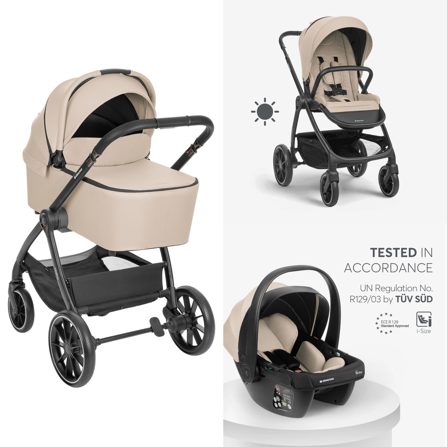 Trio Kikkaboo Modena Beige 