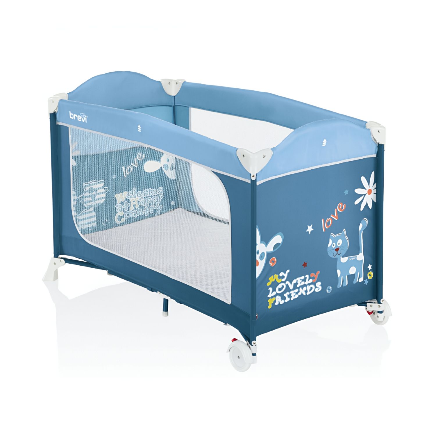 Lettino da viaggio Dolce Nanna Plus con Kit Doppia Altezza