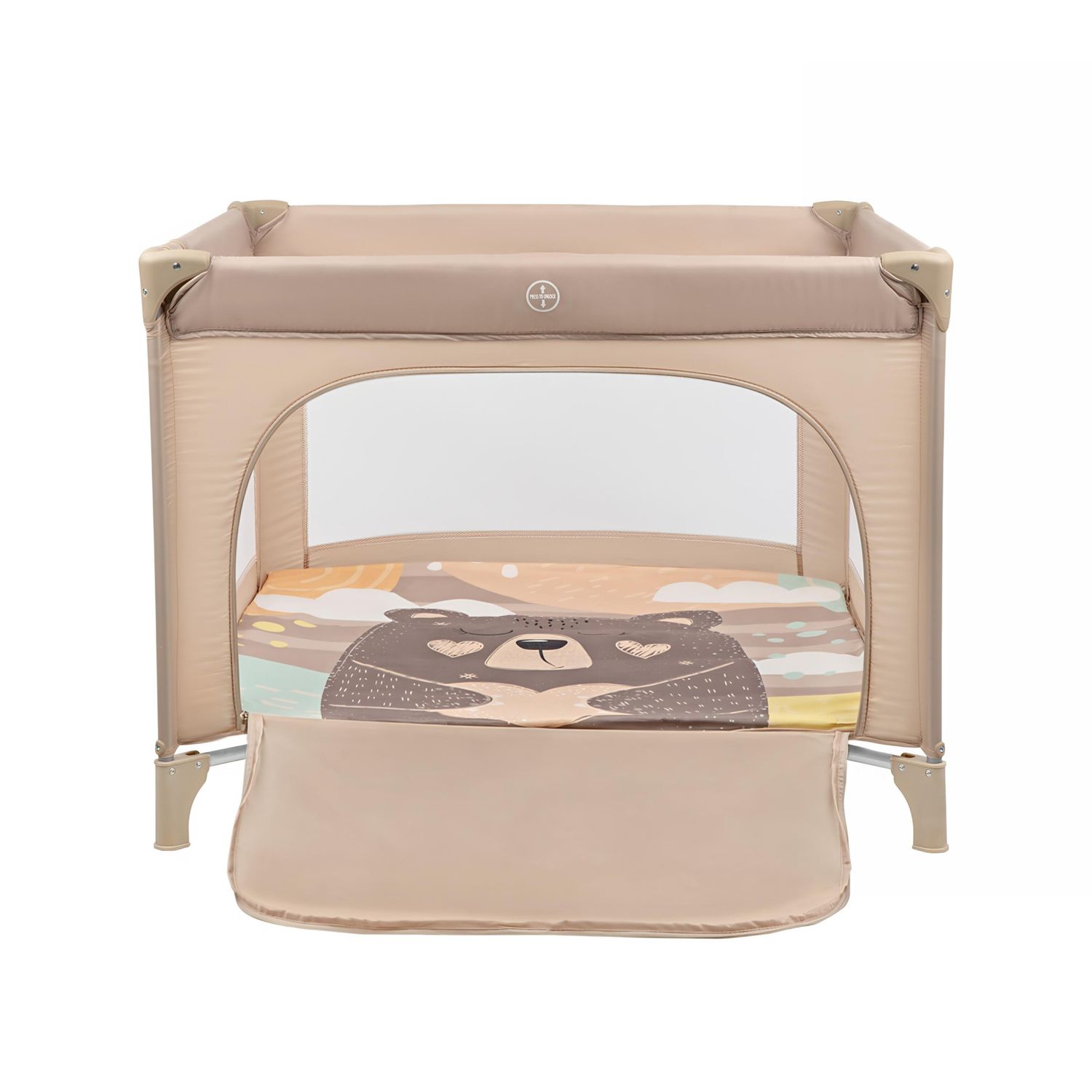 Box Lettino da viaggio Enjoy Grigio