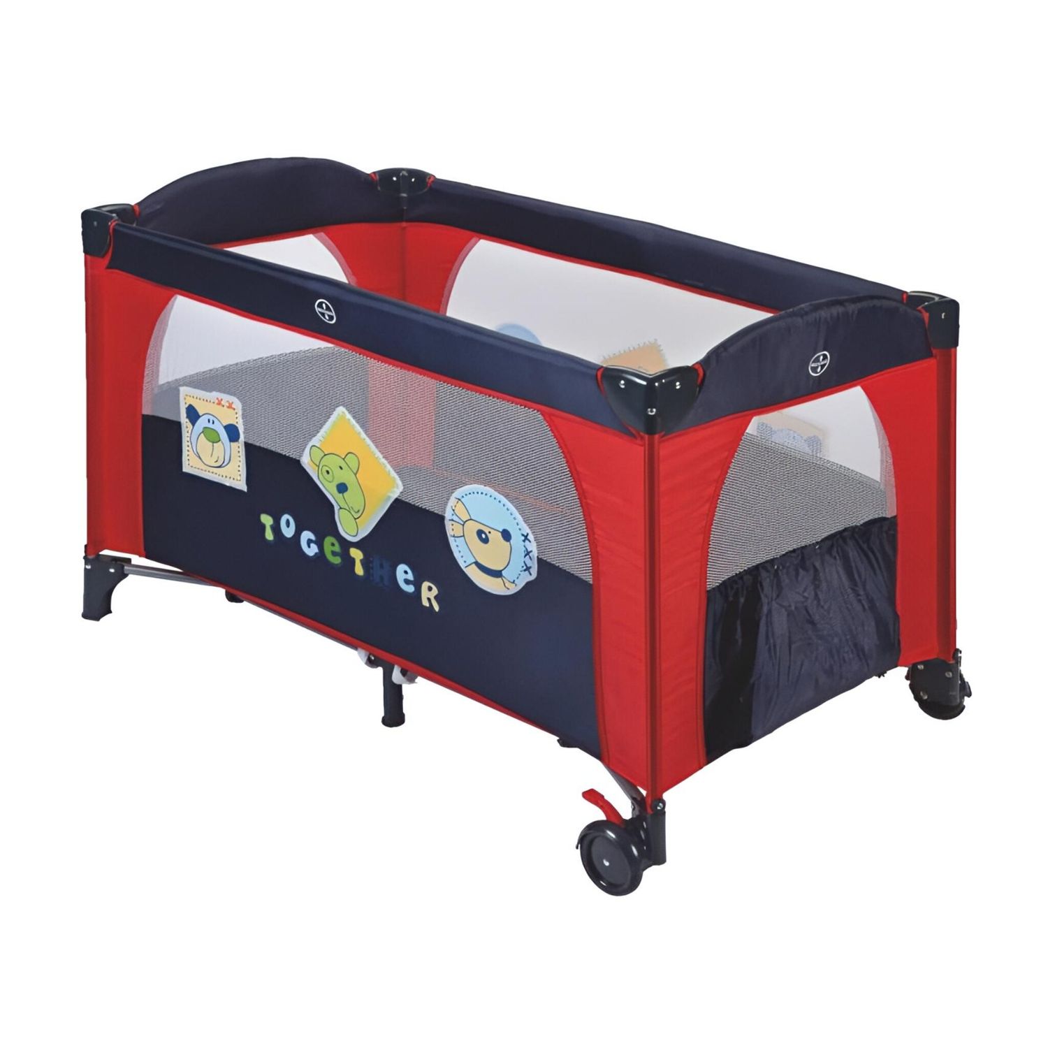 Lettino da viaggio Pisolo Blu con Kit Doppia Altezza