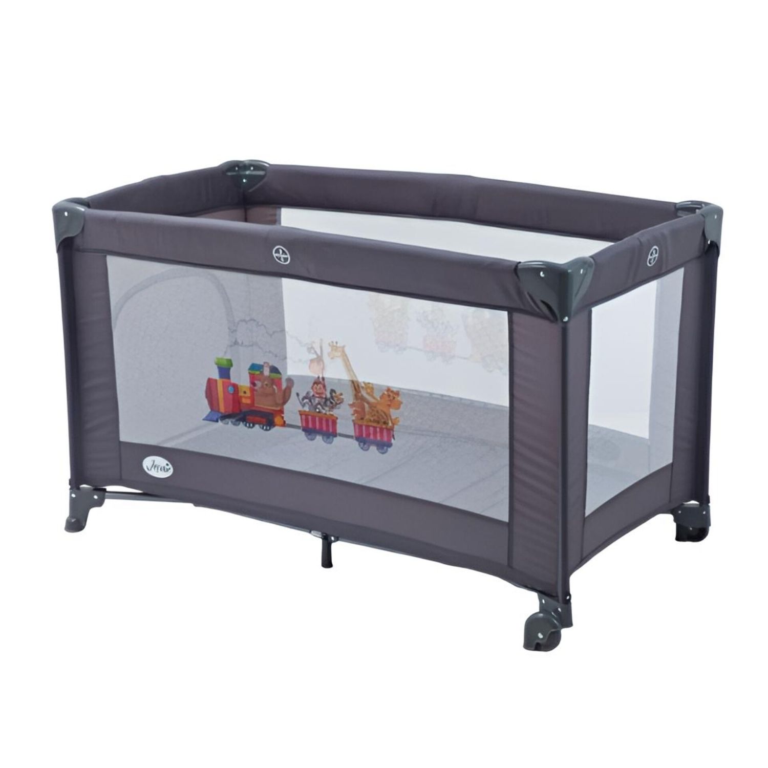 Lettino da viaggio Lullababy Grigio