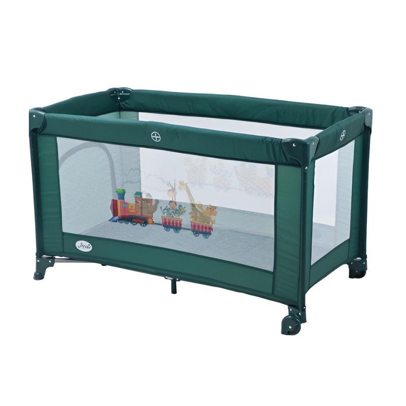 Lettino da viaggio Lullababy Verde