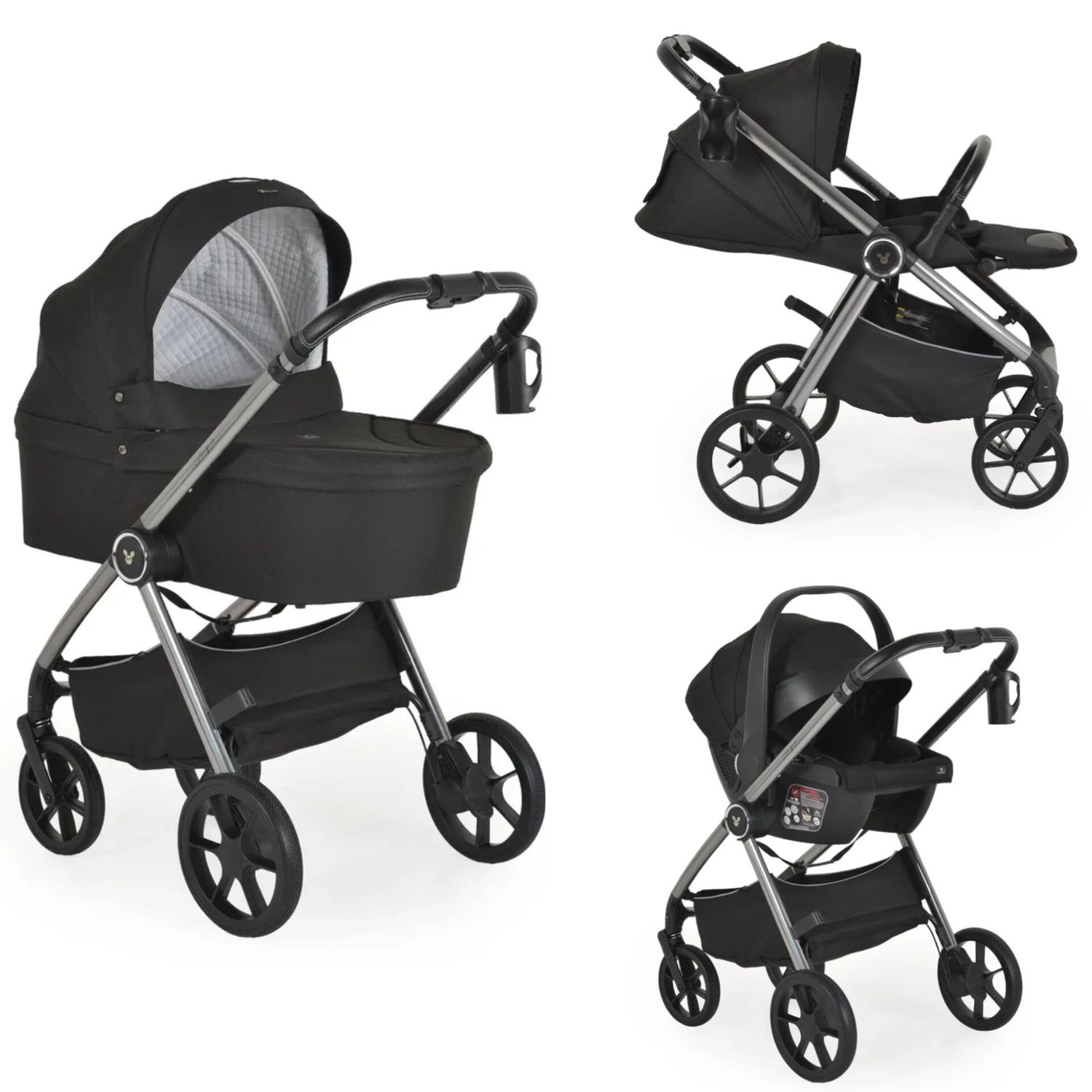 Trio Cangaroo Unique Nero