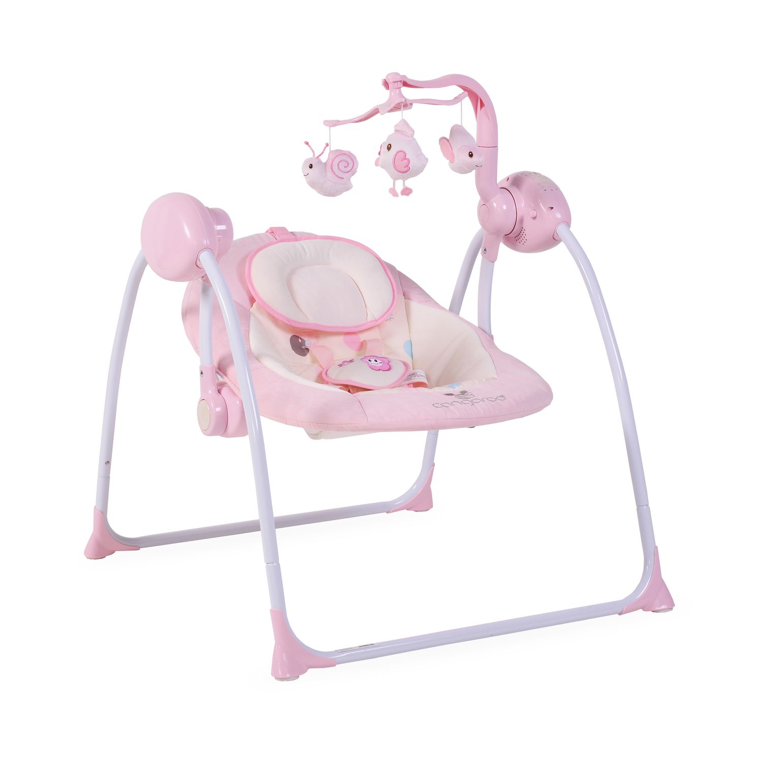 Altalena Elettronica Baby Swing Rosa