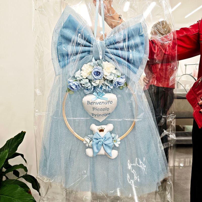 Fiocco Nascita Realizzato a Mano