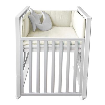 Culla Evolutiva Infinito Bianco (Kit Tessile a Scelta)