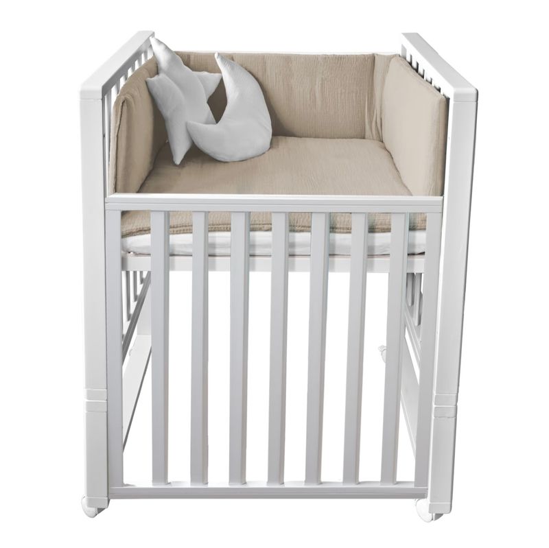 Culla Evolutiva Infinito Bianco (Kit Tessile a Scelta)