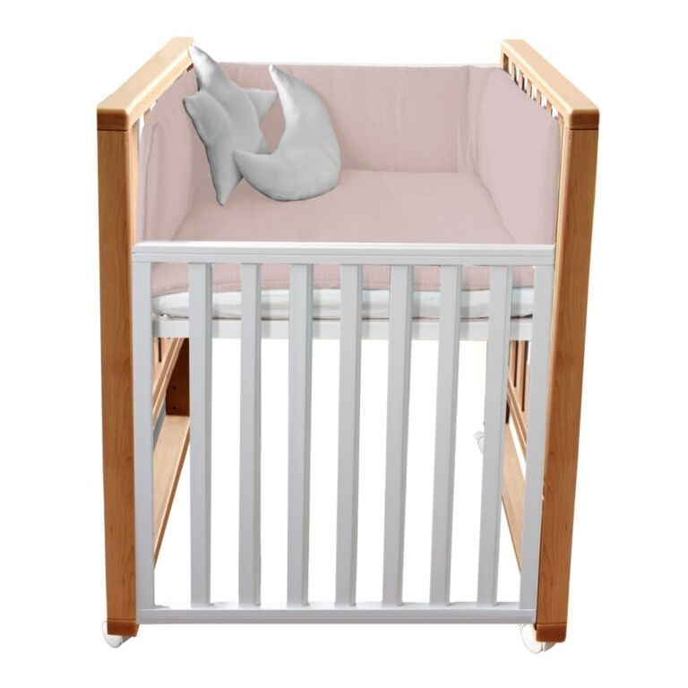 Culla Evolutiva Infinito Naturale/Bianco (Kit Tessile a Scelta)