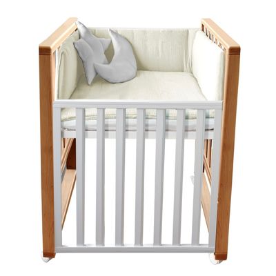 Culla Evolutiva Infinito Naturale/Bianco (Kit Tessile a Scelta) Culla Evolutiva Infinito Naturale/Bianco (Kit Tessile a Scelta)