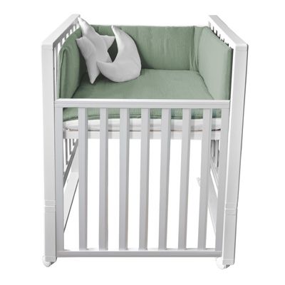 Culla Evolutiva Infinito Bianco (Kit Tessile a Scelta)