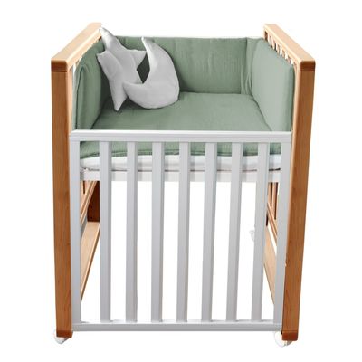 Culla Evolutiva Infinito Naturale/Bianco (Kit Tessile a Scelta) Culla Evolutiva Infinito Naturale/Bianco (Kit Tessile a Scelta)