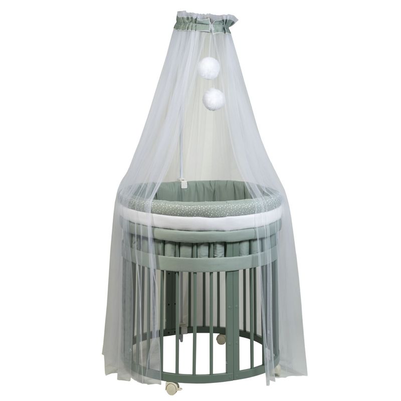 Culla Evolutiva Marilyn Elite Salvia (Kit Tessile a Scelta)