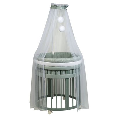 Culla Evolutiva Marilyn Elite Salvia (Kit Tessile a Scelta)