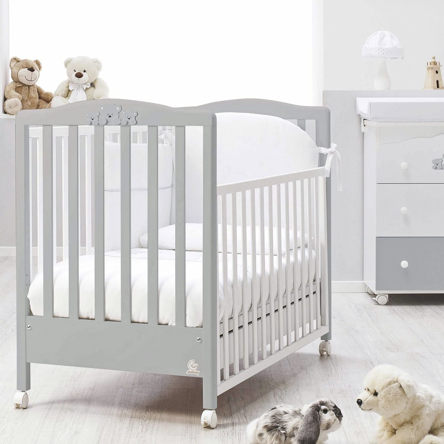 Cameretta Smart Grigio