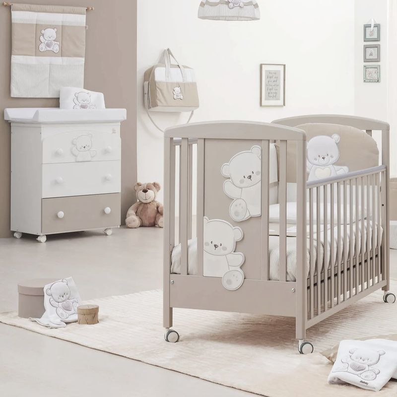 Cameretta Orso Jolie Tortora