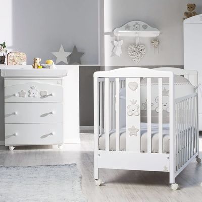 Cameretta Baby Re Decoro Tortora