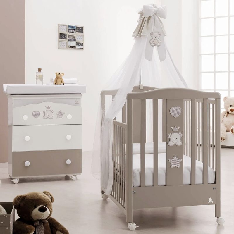 Cameretta Baby Re Tortora