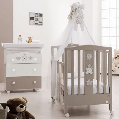 Cameretta Baby Re Tortora