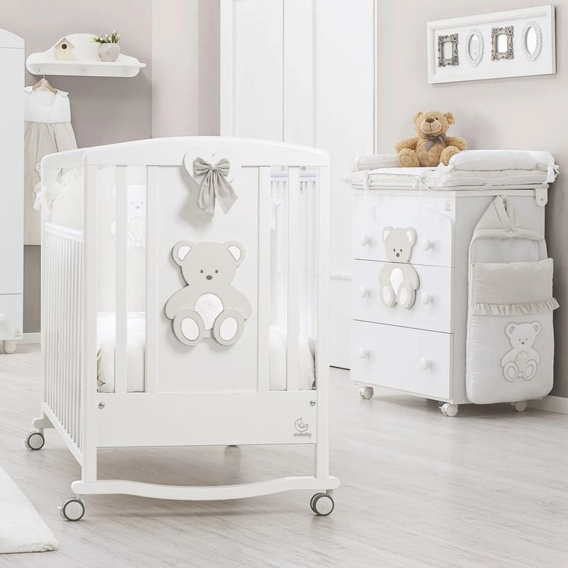 Cameretta Orso Peluche Tortora