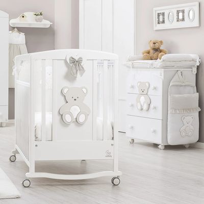 Cameretta Orso Peluche Tortora