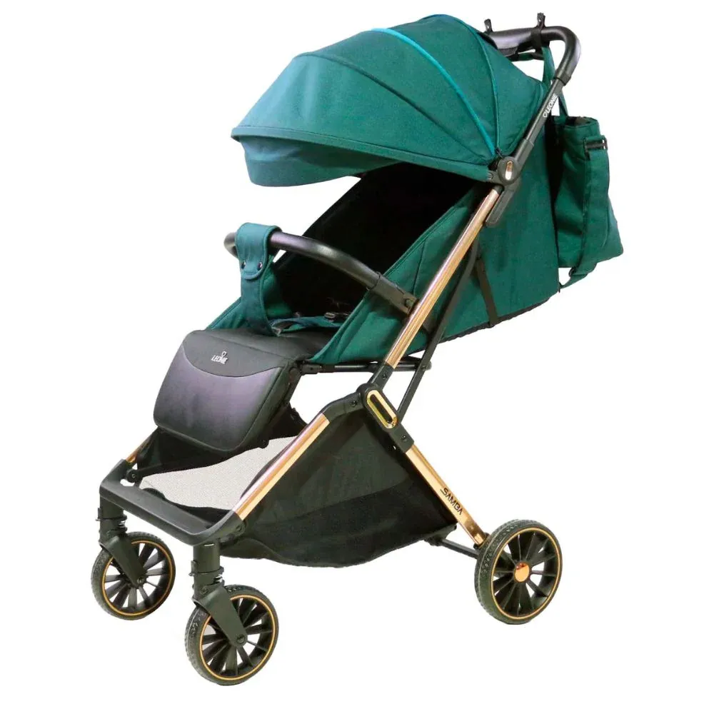 Passeggino Samba con Borsa e Coprigambe Verde