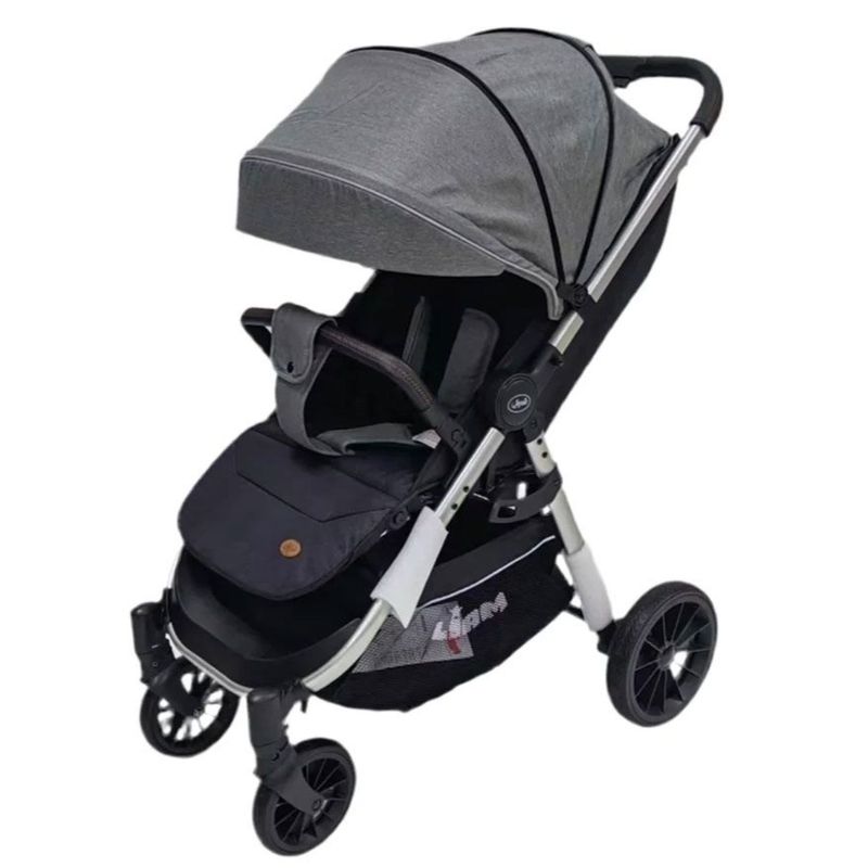 Passeggino Liam con Borsa Grigio