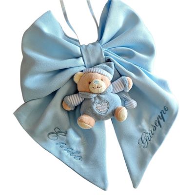 Fiocco Nascita Realizzato a Mano