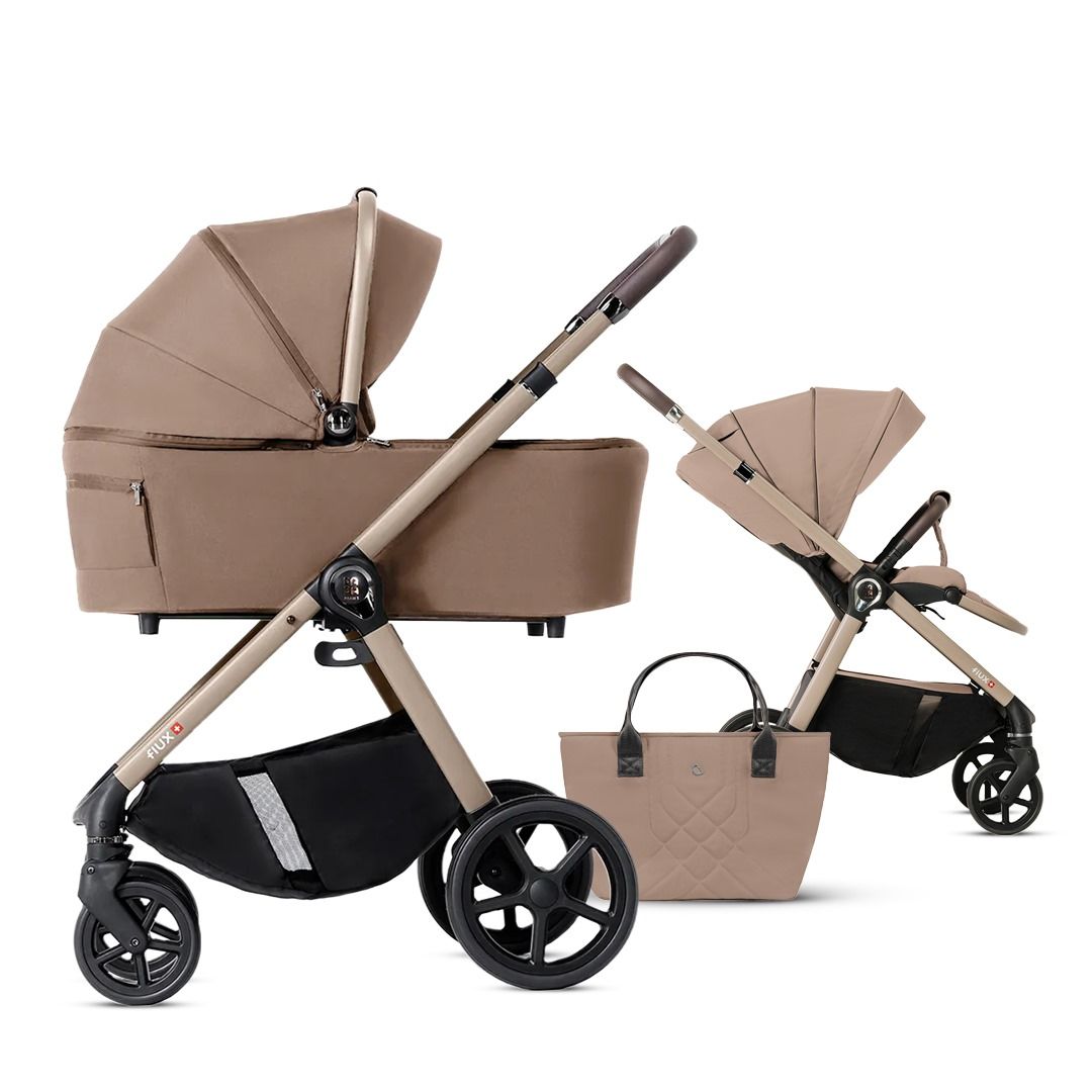 Trio Dada Prams Flux Moka Beige