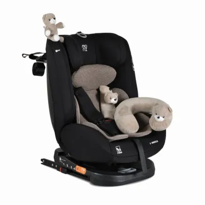 Seggiolino Auto i-Cool, con Isofix e rotazione a 360°, dalla nascita fino a 12 anni, Beige
