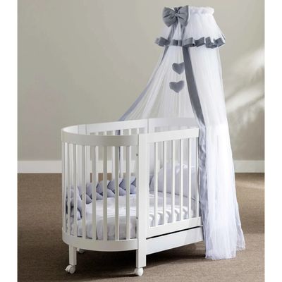 Culla Evolutiva Giulietta Bianca (Con Kit Tessile in Dotazione) Culla Evolutiva Giulietta Bianca (Con Kit Tessile in Dotazione)