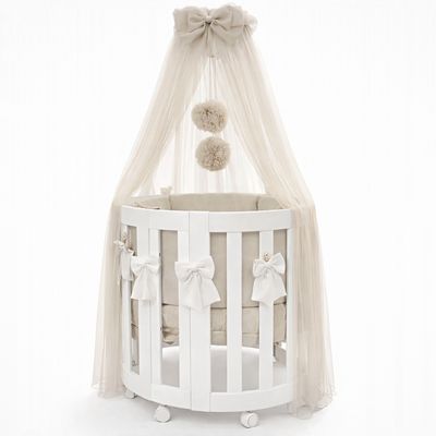 Culla Evolutiva Evoc Bianco (Kit Tessile in Dotazione)