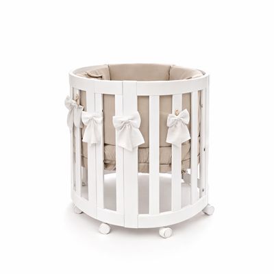 Culla Evolutiva Evoc Bianco (Kit Tessile in Dotazione) Culla Evolutiva Evoc Bianco (Kit Tessile in Dotazione)