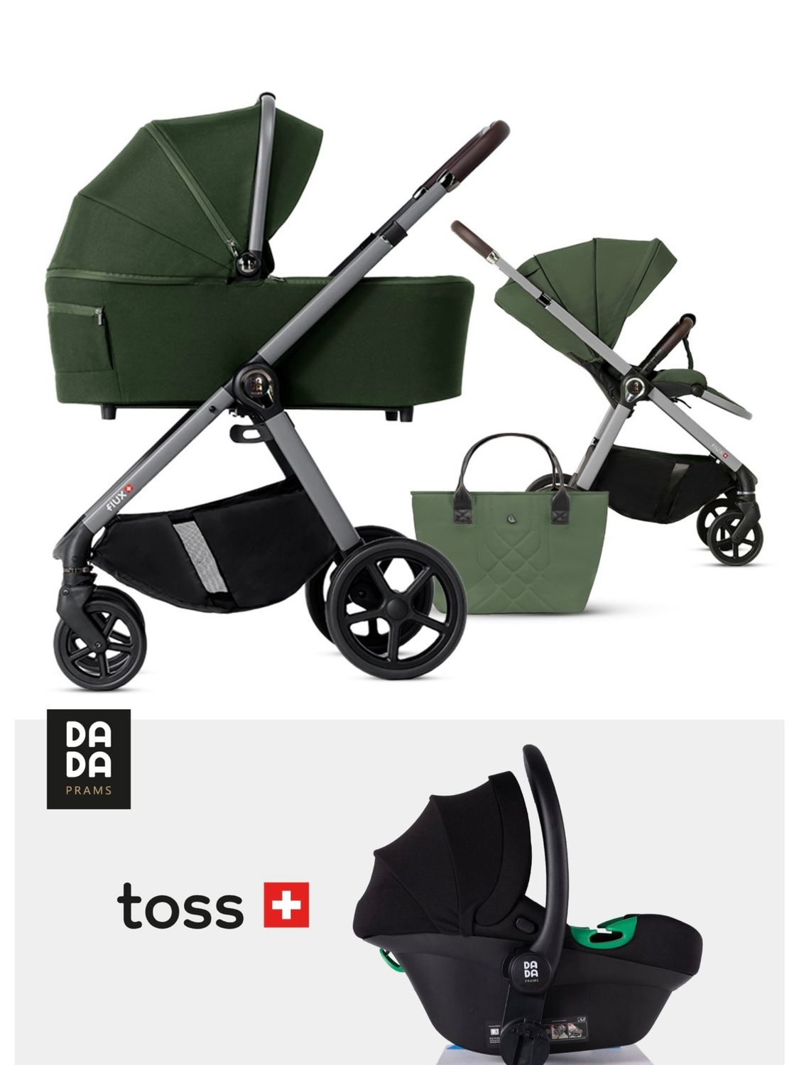 Trio Dada Flux Verde