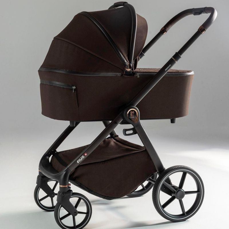 Trio Dada Prams Flux Chocolate 