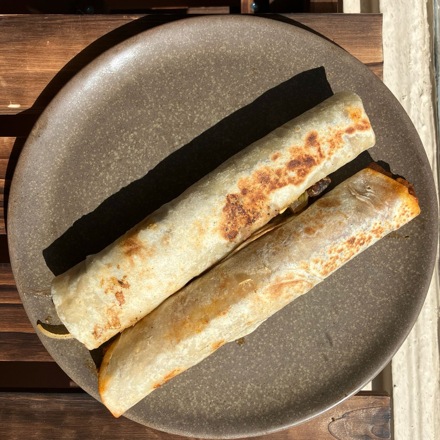 Prepared burritos - 1/2 dozen