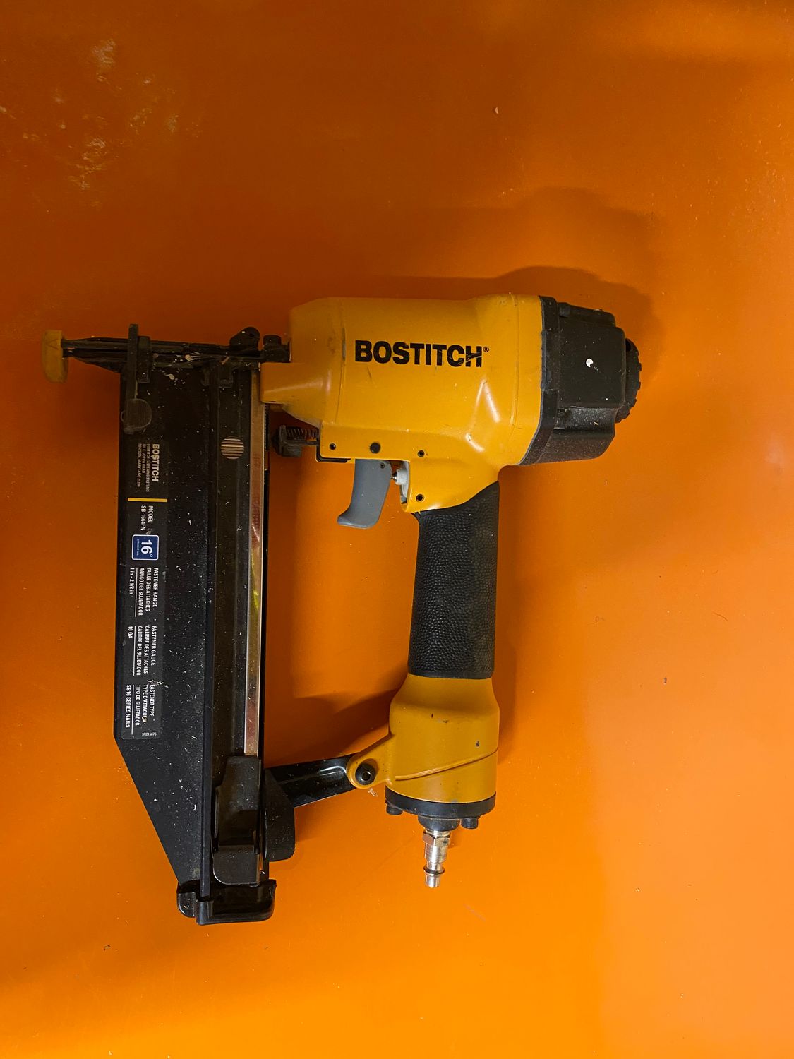 Bostitch Finish Nail gun