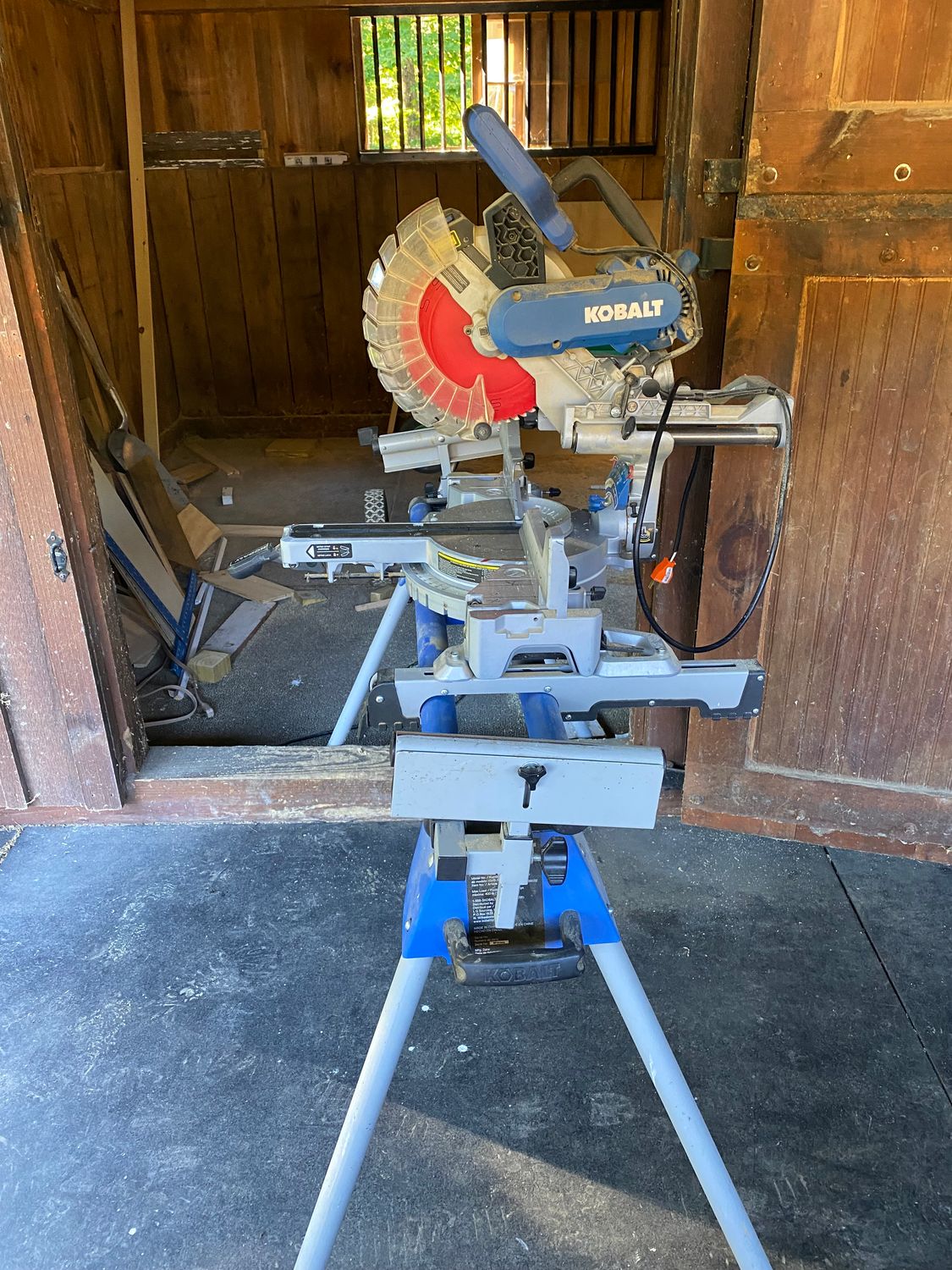 Kobalt Miter Saw With Stand