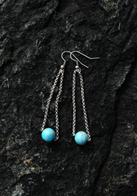 the turquoise dangle