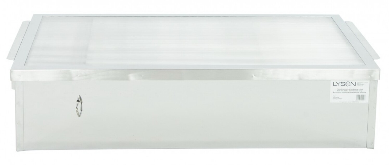 Sonnenwachsschmelzer aus Edelstahl