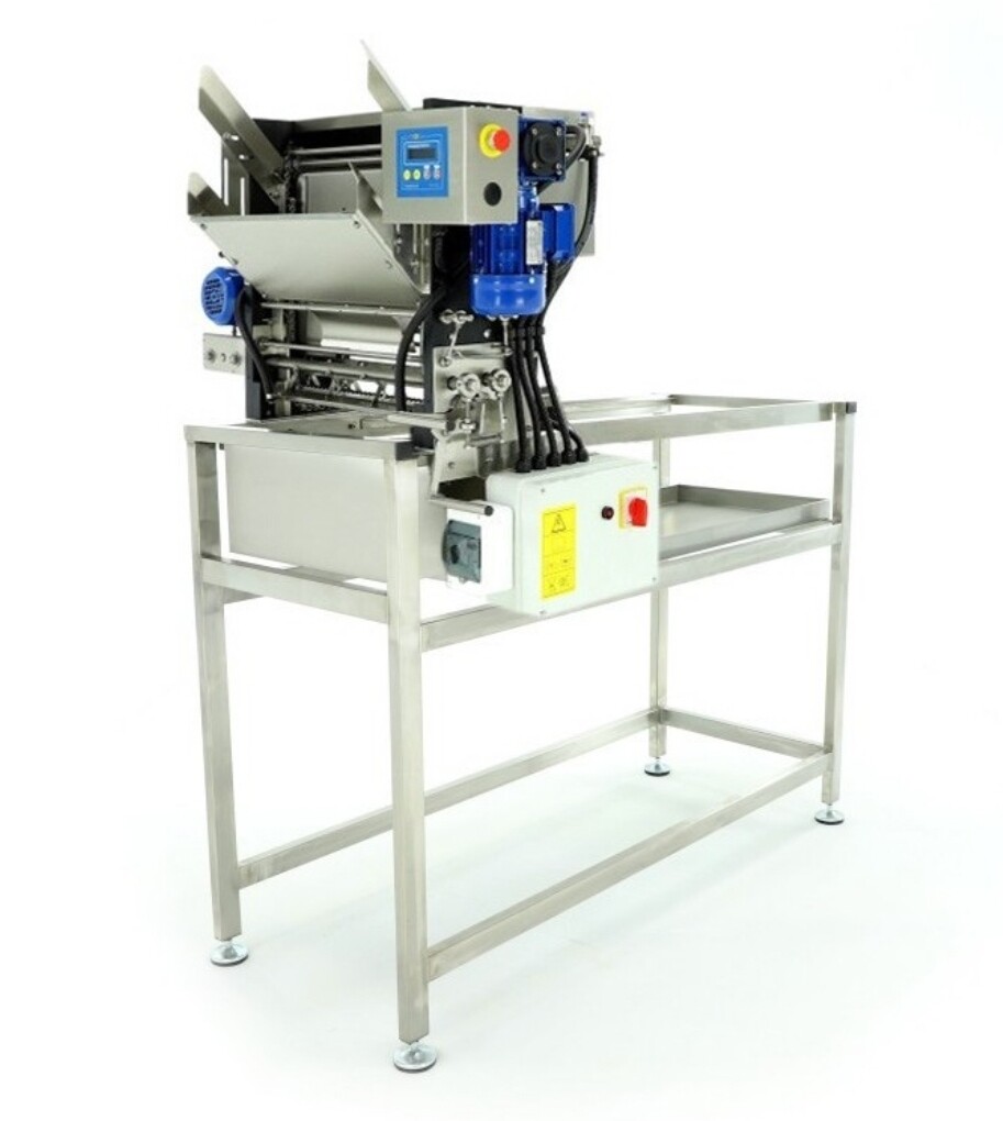 Entdeckelungsmaschine mit automatischer Zuführung 230V für Wachspresse mit geschlossenem Wasser-System