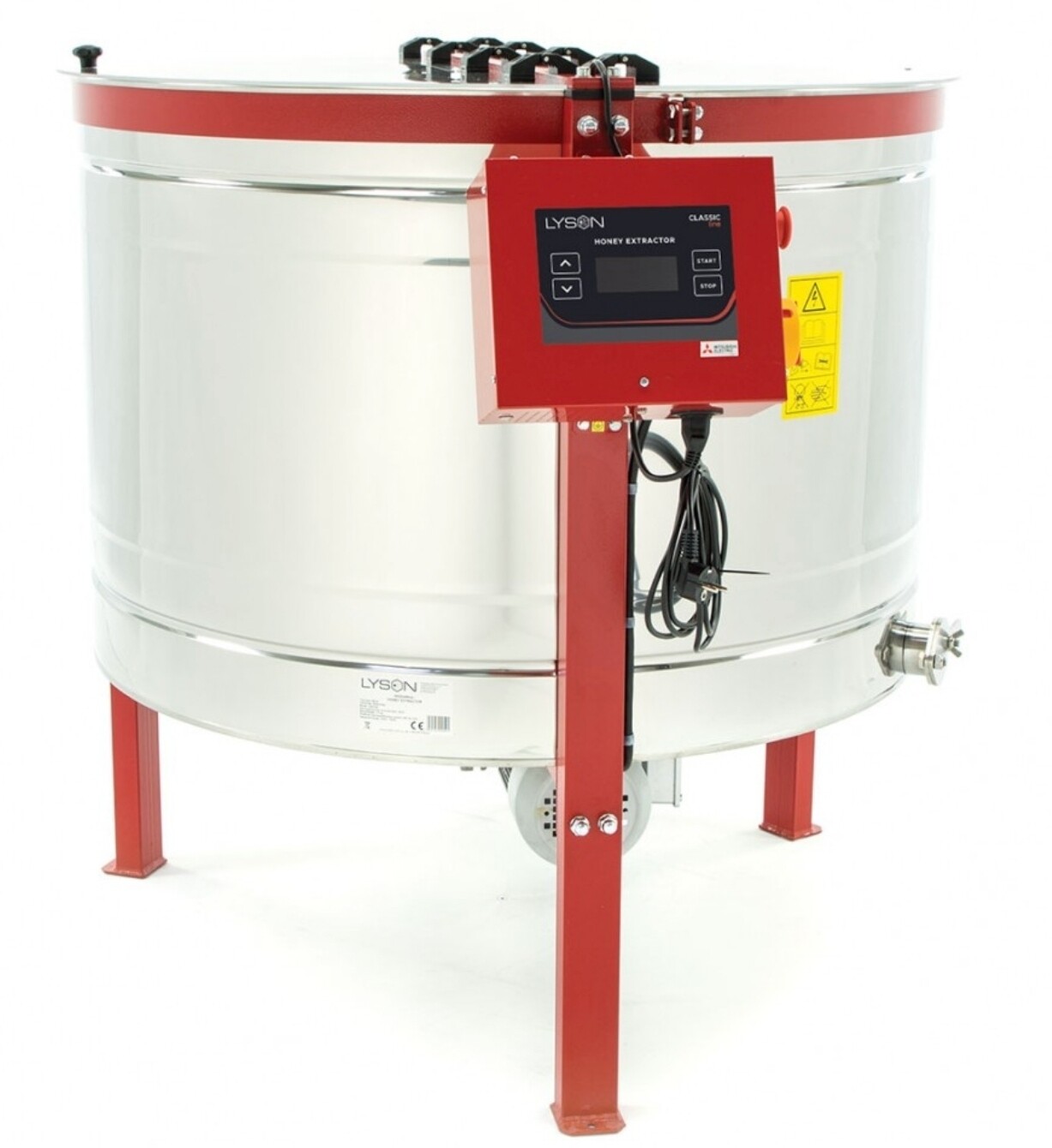 6-Waben Selbstwendeschleuder DADANT / 230V, Vollautomat Ø1000MM – CLASSIC LINE