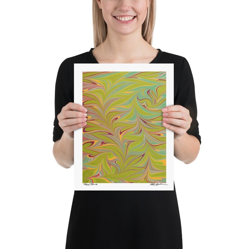 Tropical Flourish Art Print