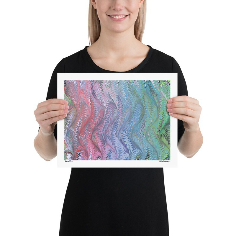 Elysian Ferns Art Print