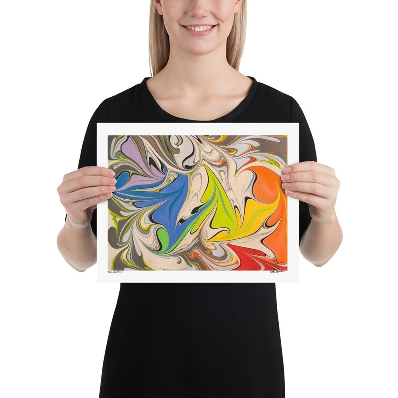 Rainbows Are Memories Art Print