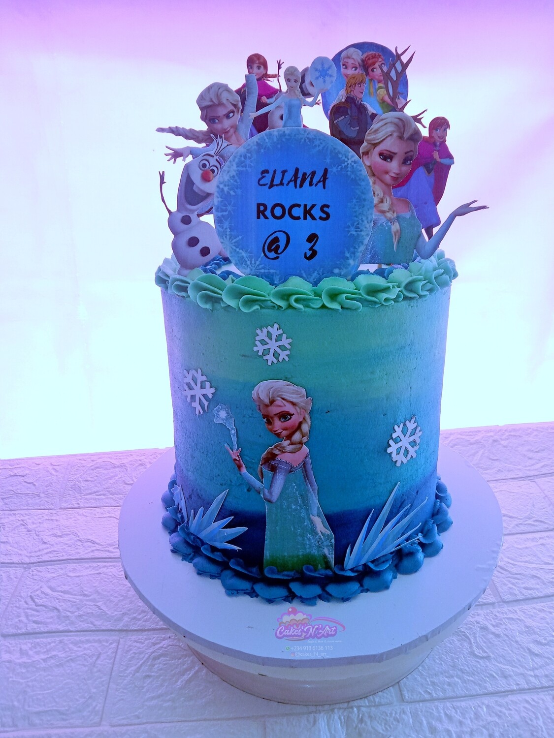 8&quot; high buttercream character cake